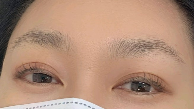 Brow Styling Before